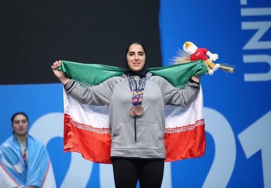 دختران ایرانی موازنه جنسیتی در وزنه‌برداری آسیا را برقرار کردند
